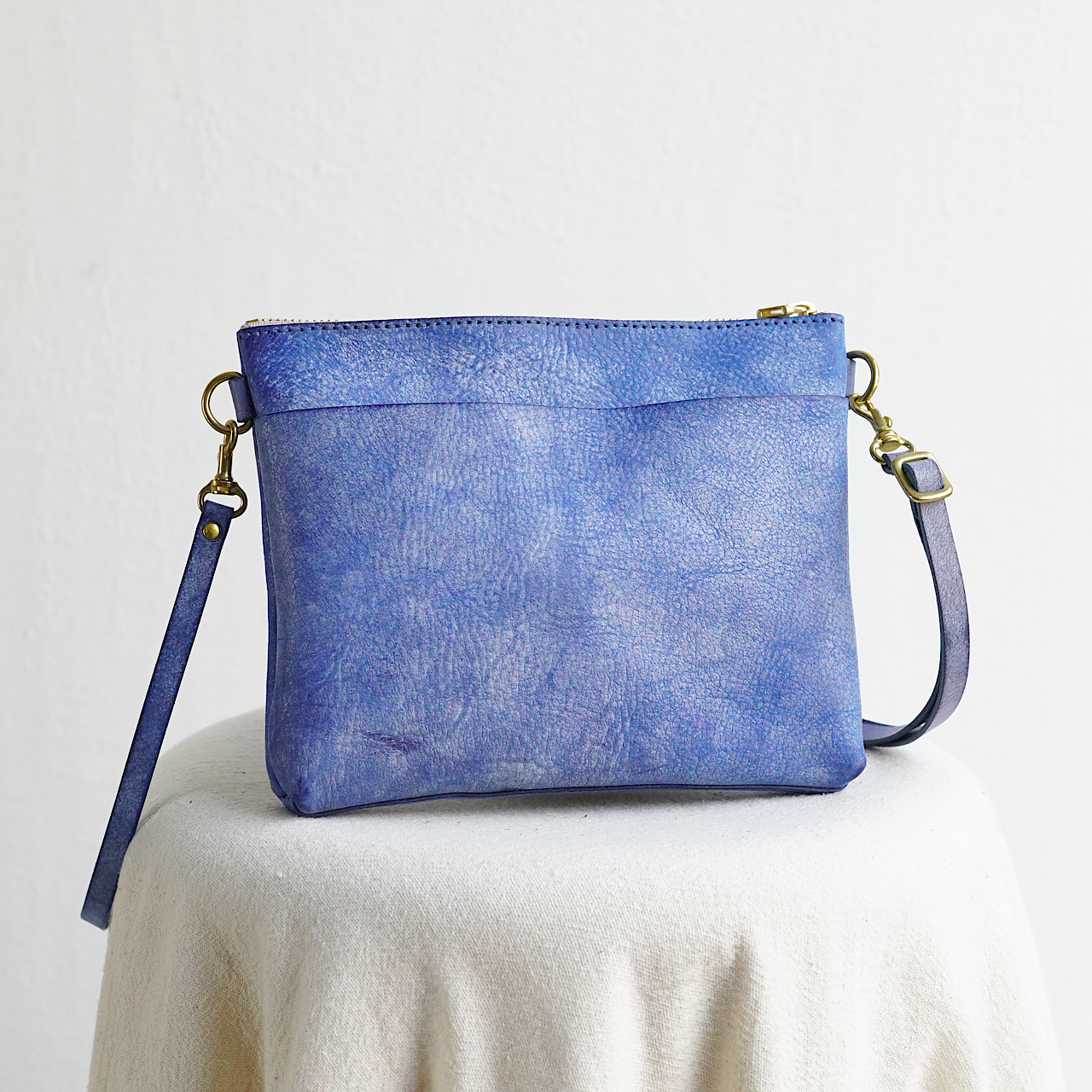 Sleek sacoche -middle- Alaska Blue