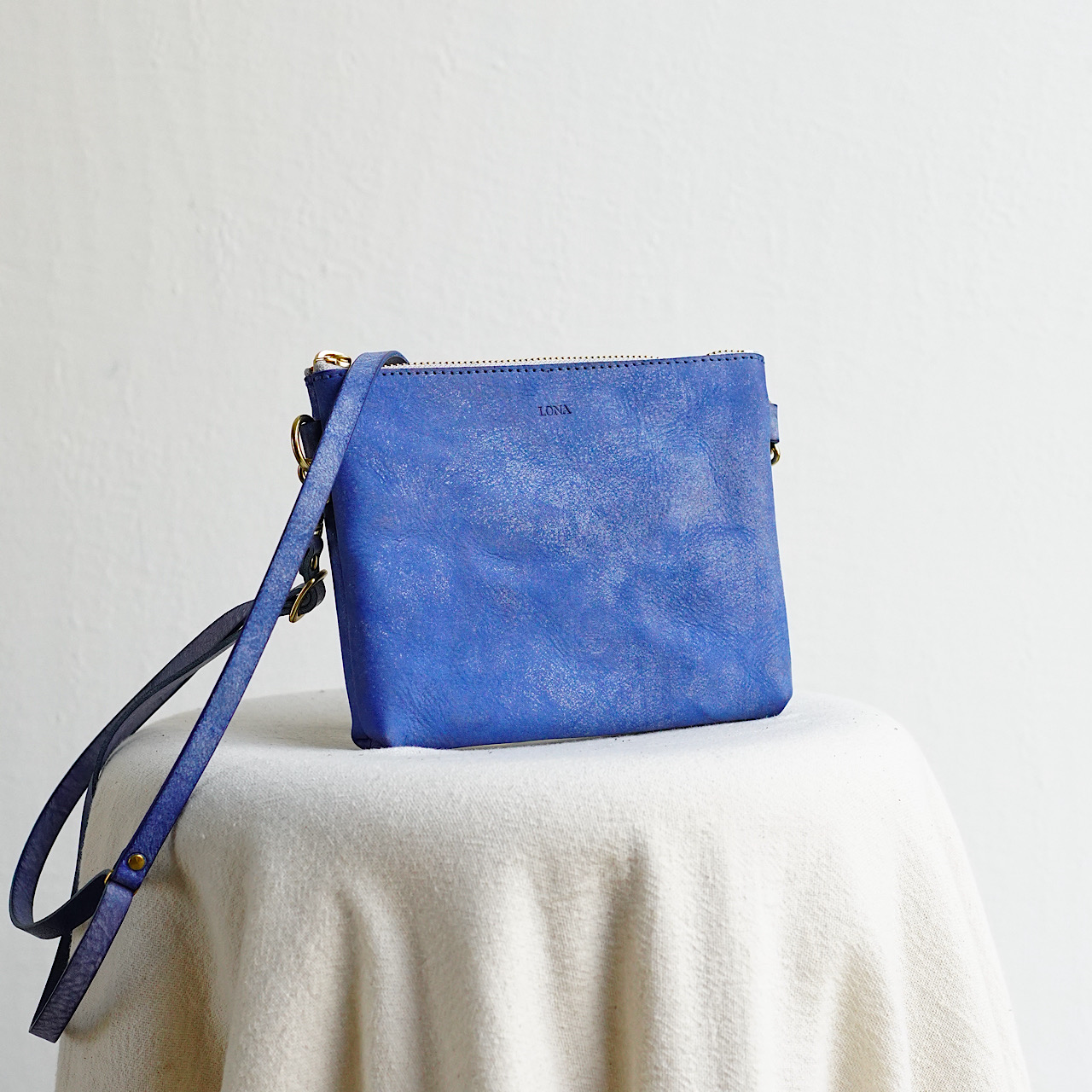 Sleek sacoche -small-Alaska Blue